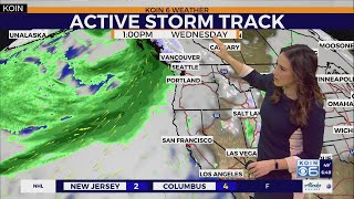 Wet holiday weekend ahead in Portland