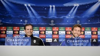LIVE - Conferenza stampa/Rueda de prensa  pre Juventus - Club Atletico de Madrid