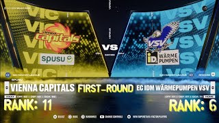 Game 5: (11) Vienna Capitals @ (6) EC iDM Wärmepumpen VSV (NHL 25 Tournament (ICE): First-Round)