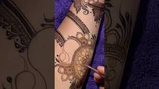 #shorts beautiful full hand mehandi design 2024 peacock mehndi design