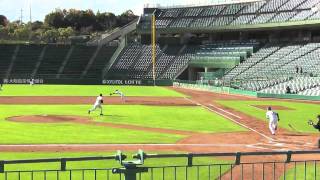 プロ野球トライアウト20111124 野口-葛城 高島 カラバイヨ 紺田