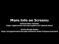 examples of efficient use of screens