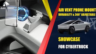 [ELECFRESH] Ultimate Tesla Cybertruck Phone Mount 🚗 – Install Anywhere on Your Dashboard!