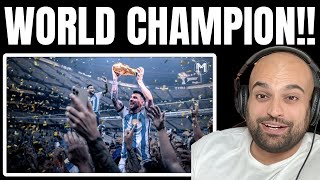 Lionel Messi - WORLD CHAMPION - Movie | REACTION | HE WAS DESTINED TO WIN!!!