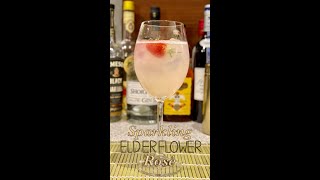 Sparkling Elderflower Rosé Tutorial | 1 Min