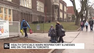 Health officials warn respiratory illnesses are on the rise in Toronto