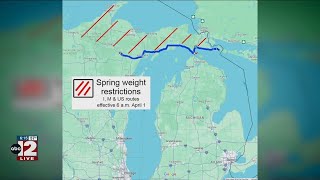 MDOT updates spring weight restrictions on roads