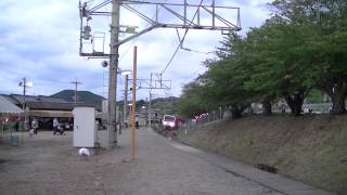 【2013年版】魅惑の臨時駅 津島ノ宮【アンパンマン列車通過】