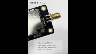 Ebyte E22-400MBH-SC LoRa module development and test board.