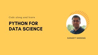 Learn Python Basics for Data Science | Code along with trainer | Cloud infrastructure included