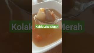 Segernya Makan Kolak Lapu Merah Komplit #kuliner #shorts #kulinerindonesia