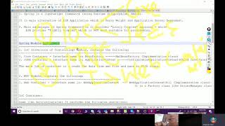 Spring Class 1- Difference Between BeanFactory & ApplicationContext