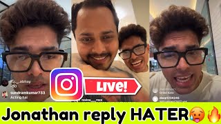 Jonathan Live reply to *HATER* on DOWNFALL 😳🔥 Dubai Live ✈️