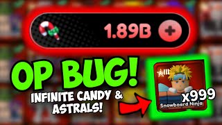 MEGA OP Bug in Anime Champions INFINITE ASTRALS \u0026 Candy!