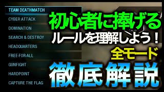 COD初心者は絶対見たほうが良い！CODのモードを徹底解説します！【MW解説】