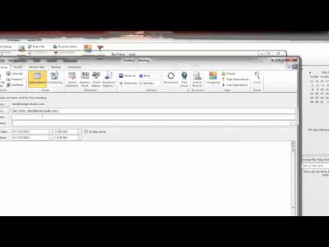 Tutorial - Business Contact Manager (BCM) & Outlook Calendar Tutorial - Business Contact Manager (BCM) & Outlook Calendar