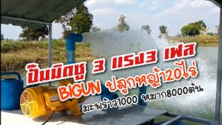 สปริงเกอร์ 2 นิ้ว 6 หัว ปั๊มมิตซู 3 แรง 3 เฟส 220V/380V