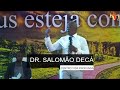 🔴 pastor salomão deca como se libertar dos traumas da vida pregação impactante