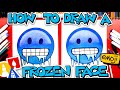 🥶 How To Draw The Frozen Face Emoji 🥶