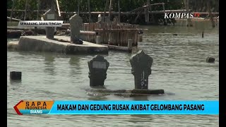 Gelombang Pasang, Makam dan Gedung di Semarang Terendam