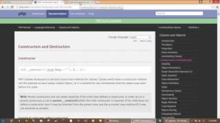 PHP Bangla Tutorial OOP (Object Oriented Programming) part 5 Constructor and destructor