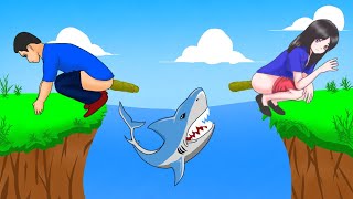 Gagal berenang - gagal dapat pacar - gagal mancing | kartun lucu - funny cartoon | potty cartoon