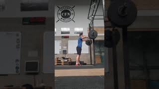 Push press 4RM 85kg Nathanael Boudin 230719