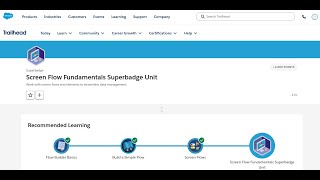 Update Assignment And S2 New Resource Request Elements Superbadge Screen Flow Fundamentals