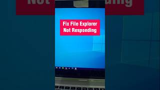 How to fix file explorer not responding in windows 10/11 #shorts #fileexplorer #windows
