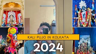 Kali Pujo in North Kolkata || Top 2 in the city?  🤔🤔      #kalipuja2024 #kolkatadiaries #fatakesto