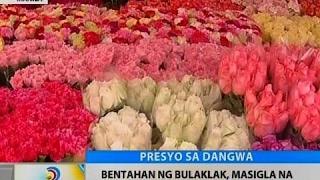 BT: Bentahan ng bulaklak, masigla na ngayong papalapit ang Valentine's Day