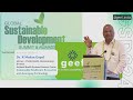 GEEF Global Sustainable Development Summit 2024: Dr. K. Madan Gopal Advisor & Head, PHA, NHSEC