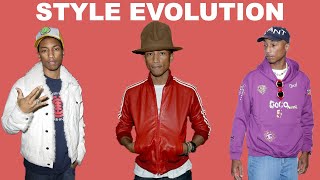The Style Evolution Of Pharrell Williams