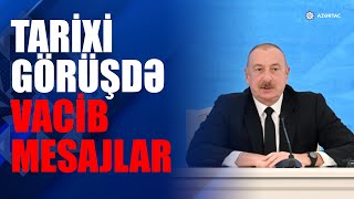 Tarixi “Xudafərin” hidroqovşağının açılışında prezidentin çıxışı