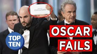 Top 10 Biggest Oscar Fails of All Time