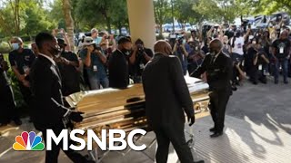 Thousands Attend Public Viewing For George Floyd | Morning Joe | MSNBC