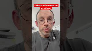 5 choses que tu ne sais pas sur les riches #attitude #riche #argent