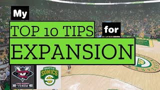 NBA 2K23 - Top 10 Expansion Team Tips in MyNBA