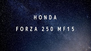 HONDA   FORZA250   MF15  です。