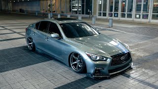 BAGGED INFINITI Q50 ON NISMO V1's (CINEMATIC 4k)