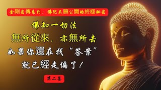 “佛知一切法，無所從來，亦無所去”——如果你還在找“答案”，就已經走偏了！| 金剛經 | 空性 | 覺悟 | 無相 | 真理 | 修行 | 頓悟 | 佛法 | 迷悟 | 禪宗 | 指月之指 |放下執著