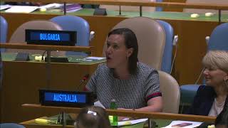 Kelly O'Dwyer at the 63rd Commission on the Status of Women