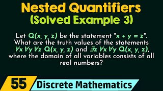 Nested Quantifiers (Solved Example 3)