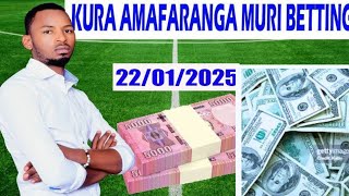 ⚽⚽✅ UEFA CHAMPIONS LEAGUE PREDICTIONS  FOR TODAY ON 22/01/2025. / KURA AMAFARANGA MURI BETTING 🔥🔥✅