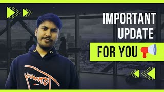 Important Update For You | Music Video Release Date | Upcoming Podcast | Mantu Yadav Vlogs | MY169