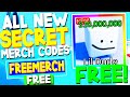 ALL NEW *FREE MERCH* UPDATE CODES in POP IT TRADING CODES! (Pop It Trading Codes) ROBLOX