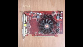 [一位初學者的嘗試] 撼訊 AX4650 1GBD2 PCI-Express 顯示卡清潔灰塵 換散熱膏 上機通電測試