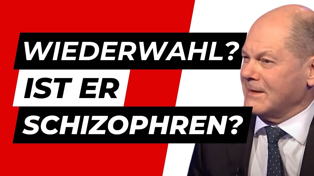 Sorge Um Scholz: Scholz Redet Von Wiederwahl Leidet Er Unter Größenwahn ...