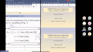 [EGEE427 Sem. 2 A.Y. 2023] the seventh lecture at 09:00-12:00 on 20.02.2024 (recorded by MS teams)