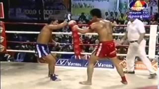 Khmer boxing  Vong Noy Vs Van Chanvey part II